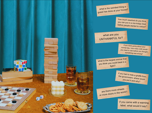 IceBreaker Questions - Tumbling Tower Game™