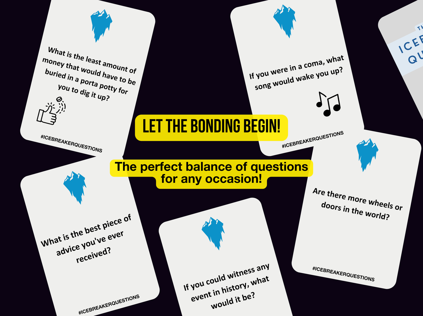The Best Icebreaker Questions - Card Game™