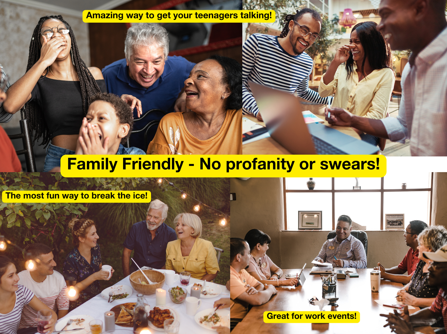 The Best Icebreaker Questions - Card Game™