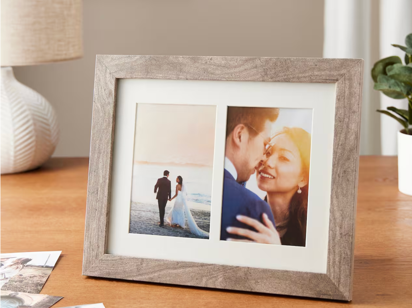 Personalized 2 Opening Picture Frame 4"x6" | Brookfield Collection