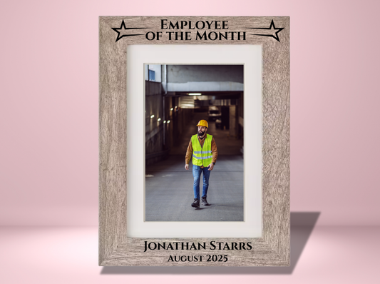'Employee of the Month' Engraved Picture Frame | Camden Collection