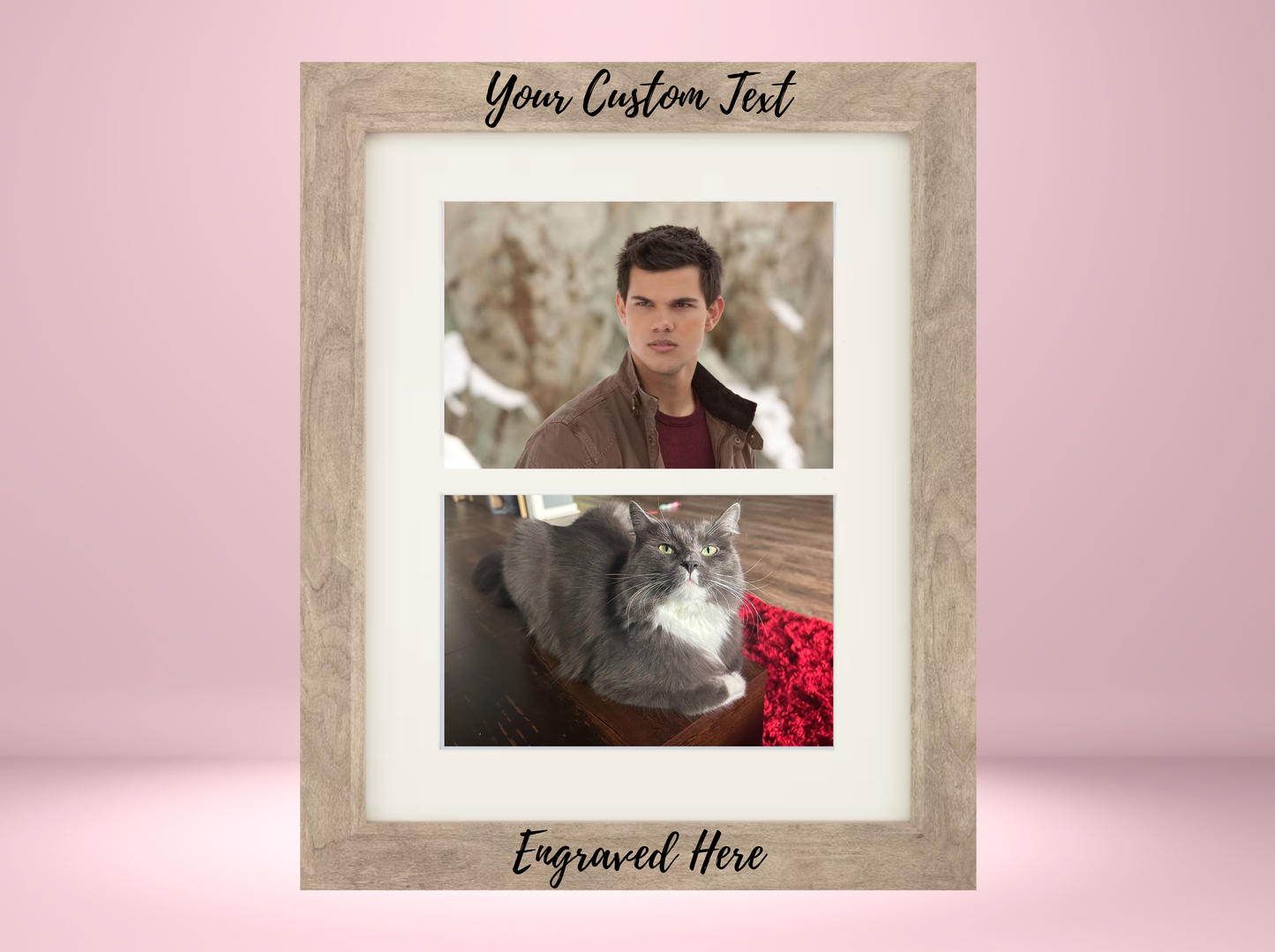 Personalized 2 Opening Picture Frame 4"x6" | Brookfield Collection