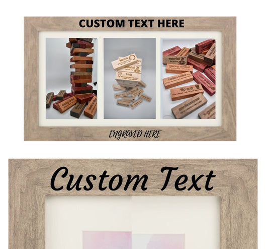 Personalized 3 Opening Picture Frame 4"x6" | Brookfield Collection