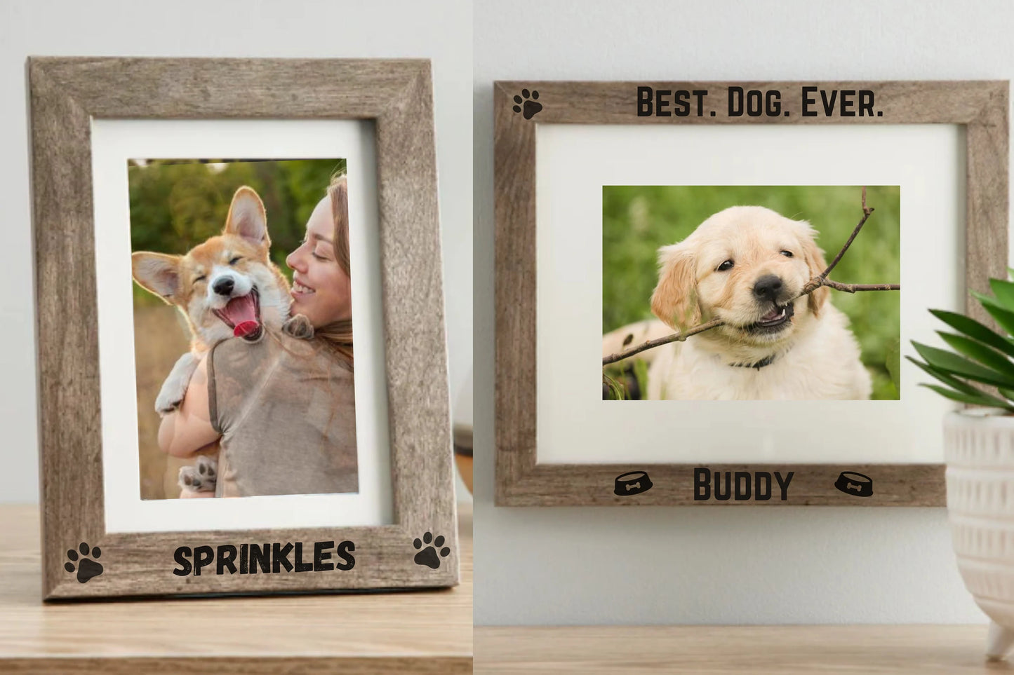 Personalized Dog Picture Frame | Camden Collection