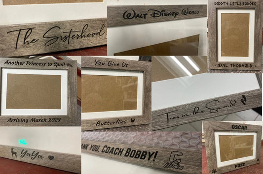 Custom Engraved Picture Frame (BULK) | Camden Collection