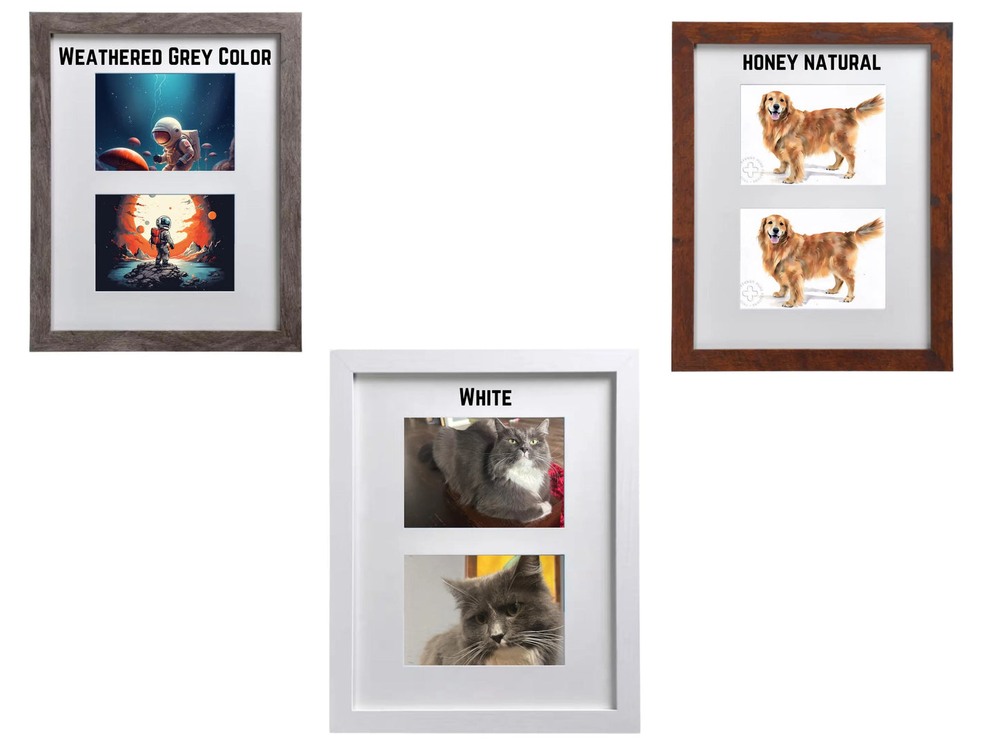 Personalized 2 Opening Picture Frame 5"x7" | Camden Collection