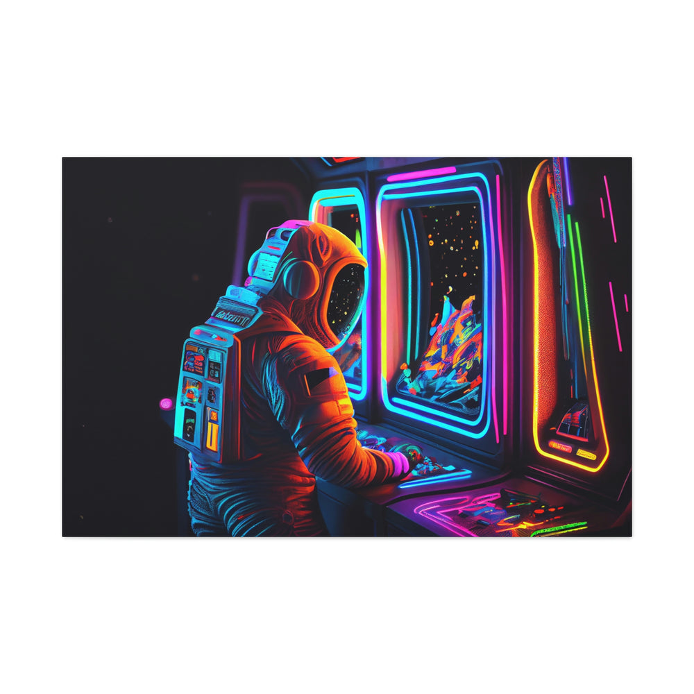 
                  
                    Astronaut Arcade - Canvas Wall Art
                  
                