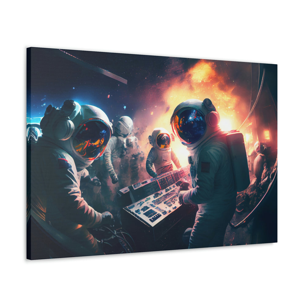
                  
                    Astronaut Rave - Canvas Wall Art
                  
                